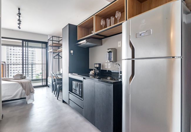 Studio a São Paulo - Refúgio em São Paulo Próximo ao Allianz Parque | SP-P2003B Studio a São Paulo - Refúgio em São Paulo Próximo ao Allianz Parque | SP-P2003B