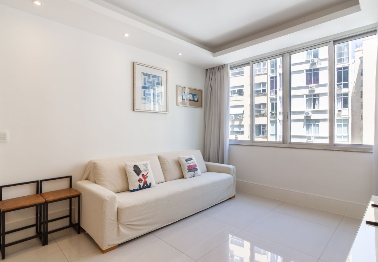 Appartamento a Rio de Janeiro - Apartamento em Copacabana a 3 minutos da Praia | NSC602
