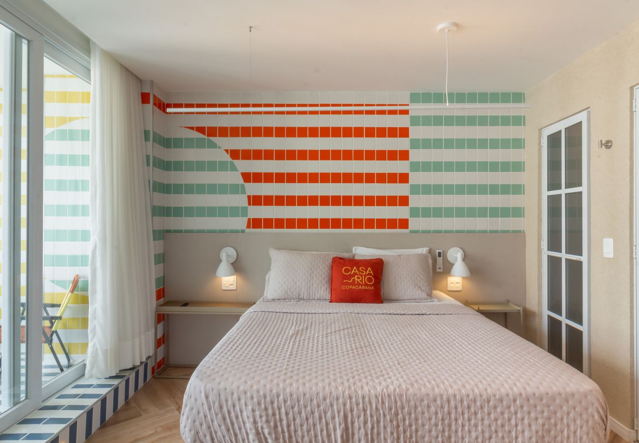 Appartamento a Rio de Janeiro - Vista para o Mar e Varanda com Banheira | Q23