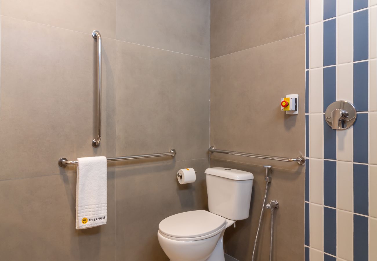 Appartamento a Rio de Janeiro - Refúgio a Poucos Passos de Praia de Copacabana | Q1 PCD