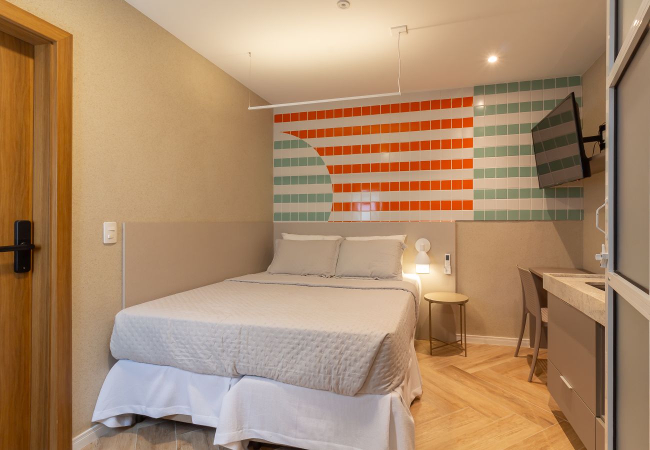 Appartamento a Rio de Janeiro - Refúgio a Poucos Passos de Praia de Copacabana | Q1 PCD