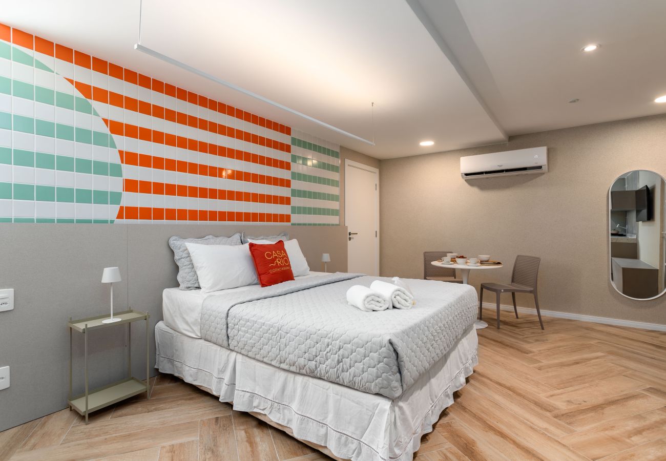 Appartamento a Rio de Janeiro - Charmoso Est&amp;uacute;dio a Poucos Passos da Praia | CNJ Q6