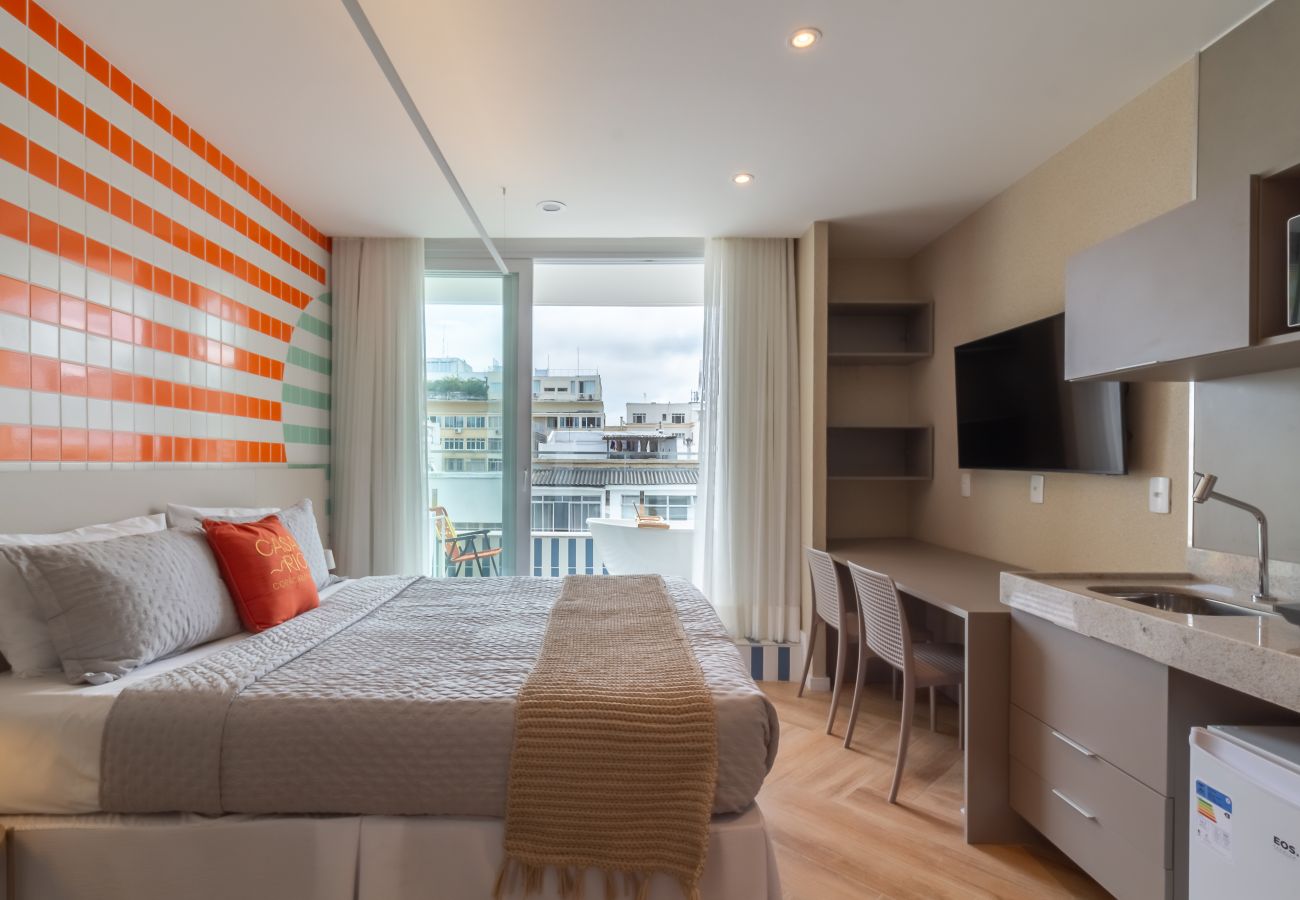 Appartamento a Rio de Janeiro - Vista para o Mar e Varanda com Banheira | Q2