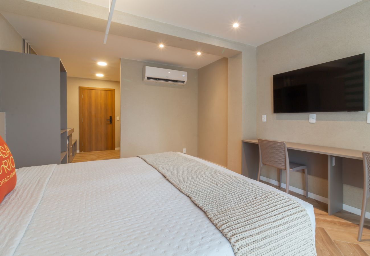 Appartamento a Rio de Janeiro - Vista para o Mar e Varanda com Banheira | Q19