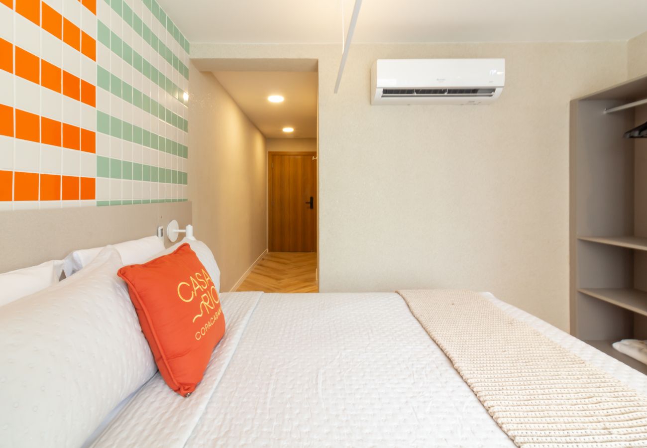 Appartamento a Rio de Janeiro - Vista para o Mar e Varanda com Banheira | Q20