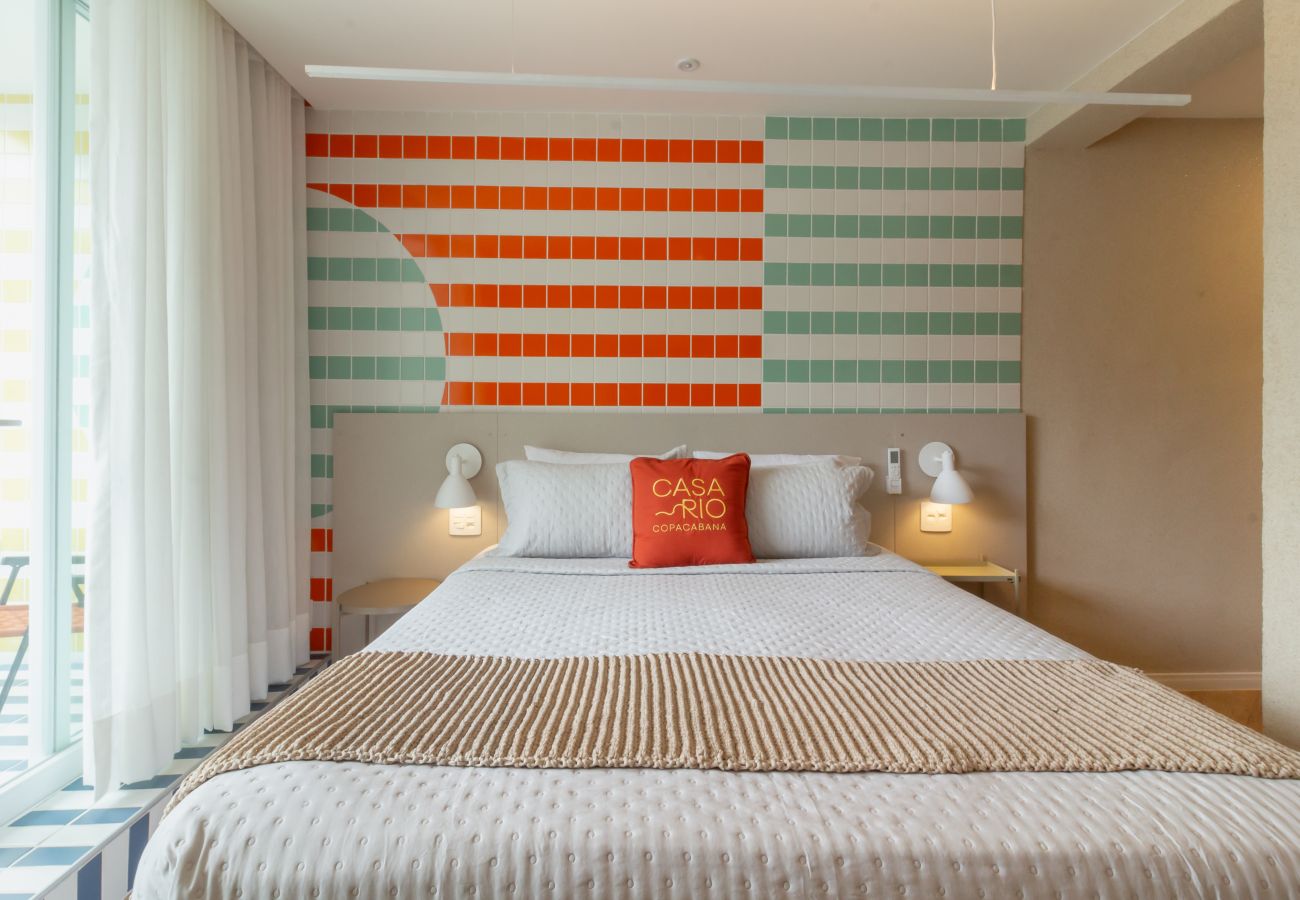 Appartamento a Rio de Janeiro - Vista para o Mar e Varanda com Banheira | Q20