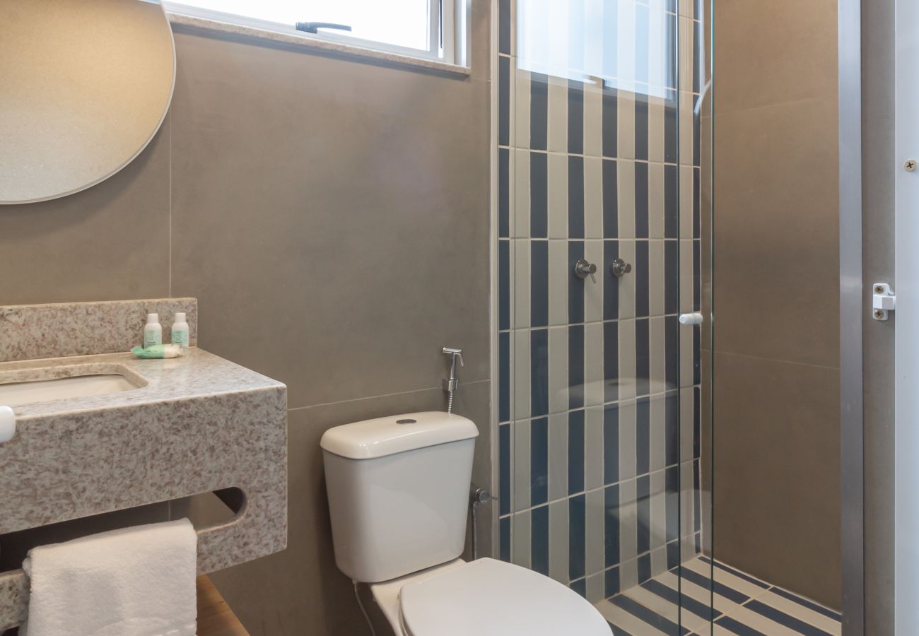 Appartamento a Rio de Janeiro - Vista para o Mar e Varanda com Banheira | Q17