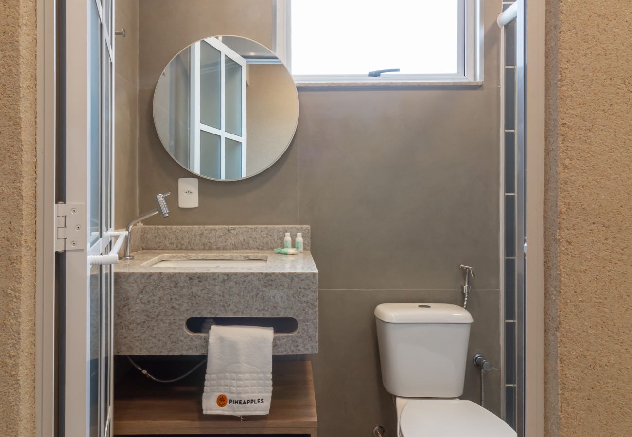 Appartamento a Rio de Janeiro - Vista para o Mar e Varanda com Banheira | Q17