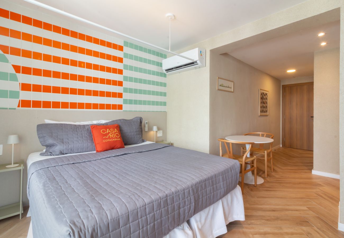 Appartamento a Rio de Janeiro - Vista para o Mar e Varanda com Banheira | Q22