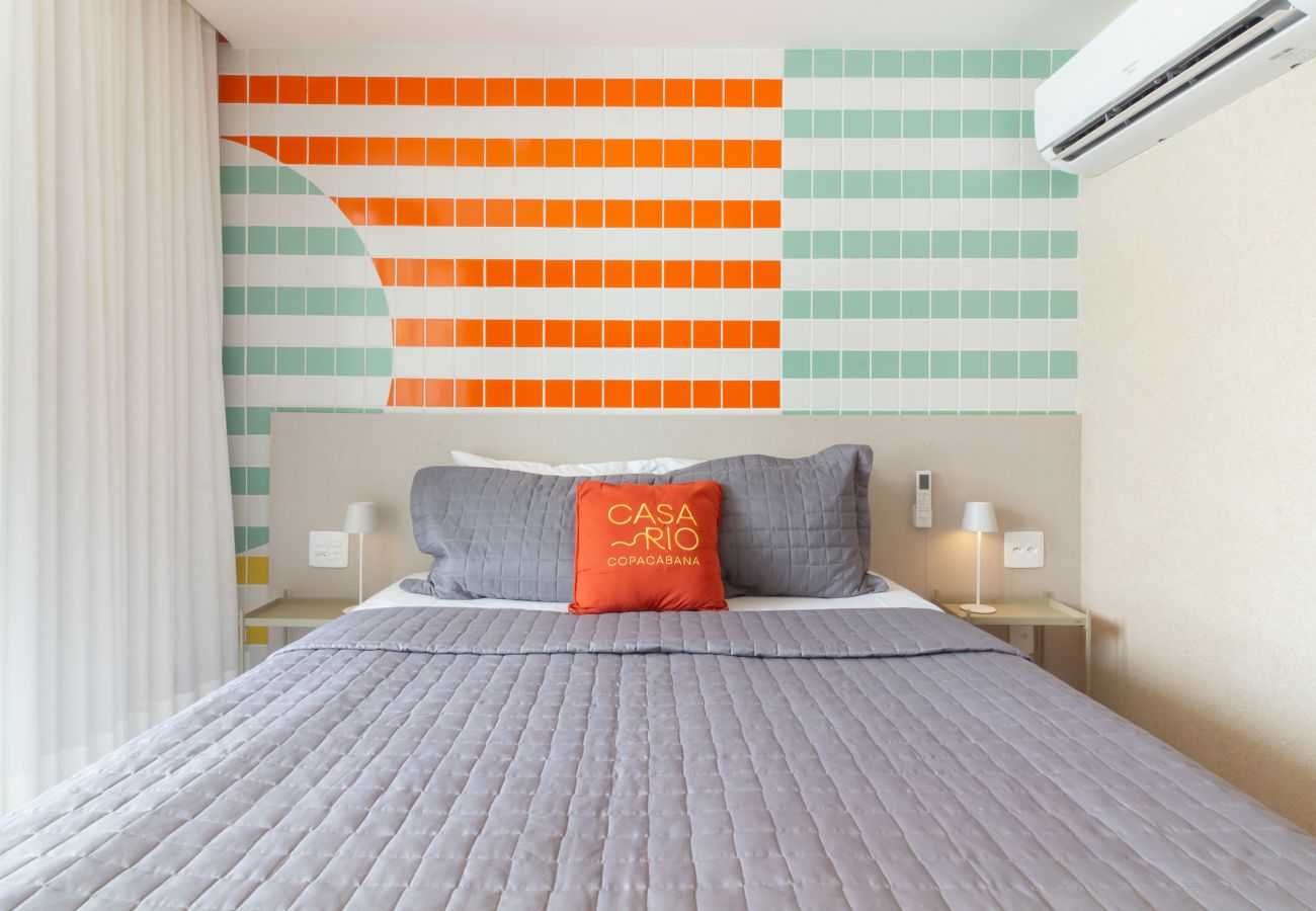 Appartamento a Rio de Janeiro - Vista para o Mar e Varanda com Banheira | Q22