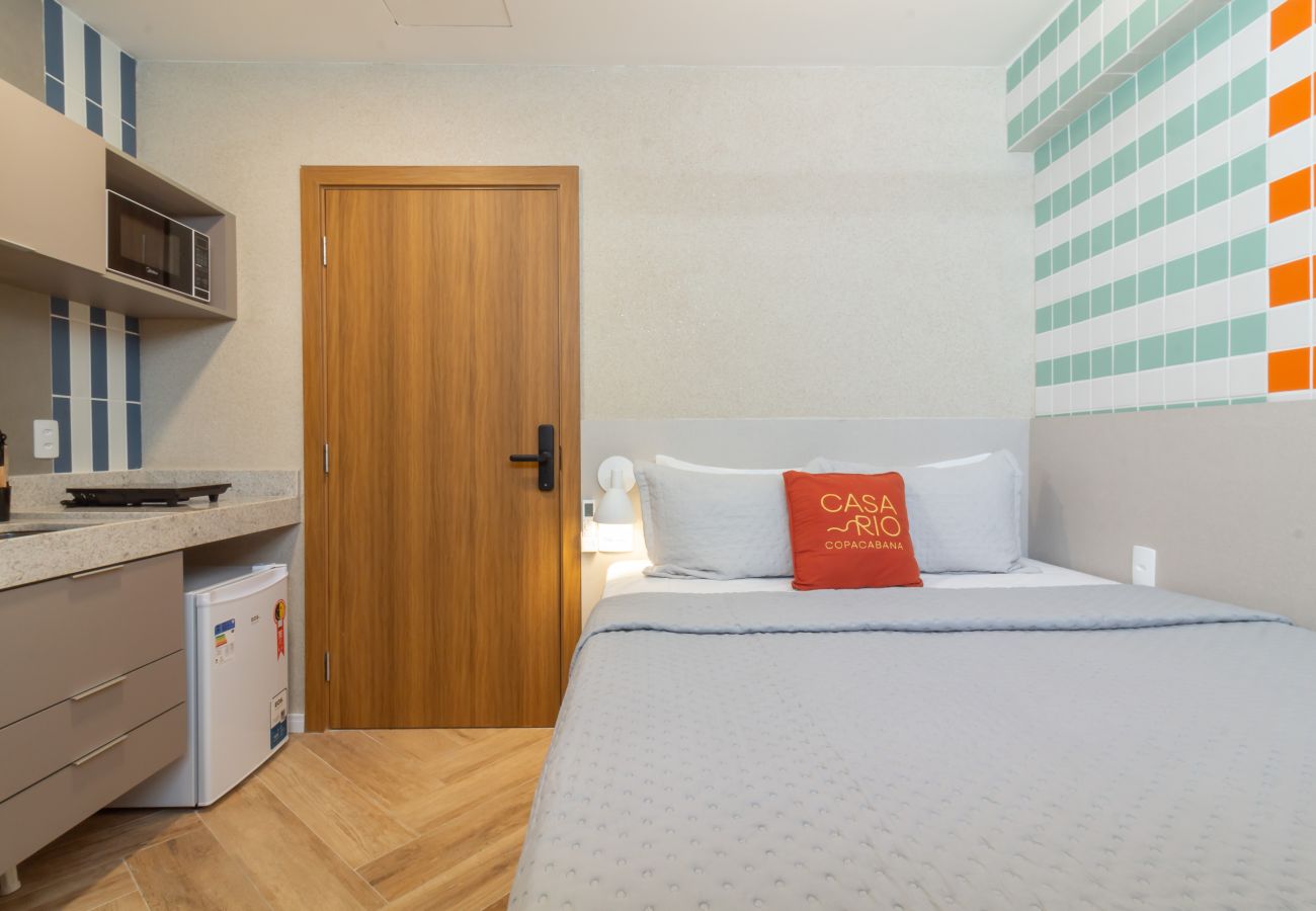 Appartamento a Rio de Janeiro - Refúgio a Poucos Passos de Praia de Copacabana | Q10 PCD