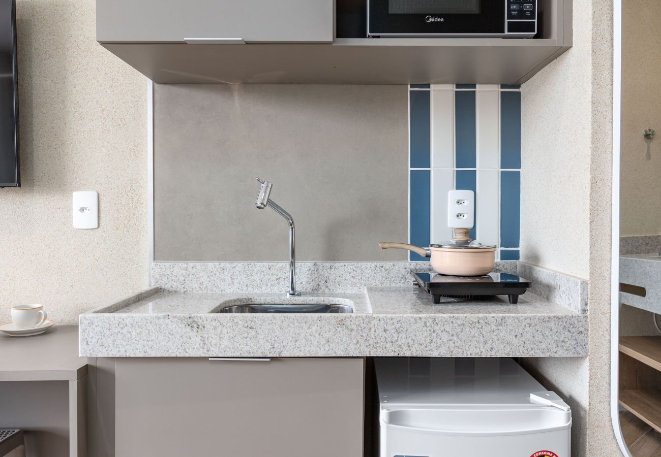 Appartamento a Rio de Janeiro - Vista para o Mar e Varanda com Banheira | Q11