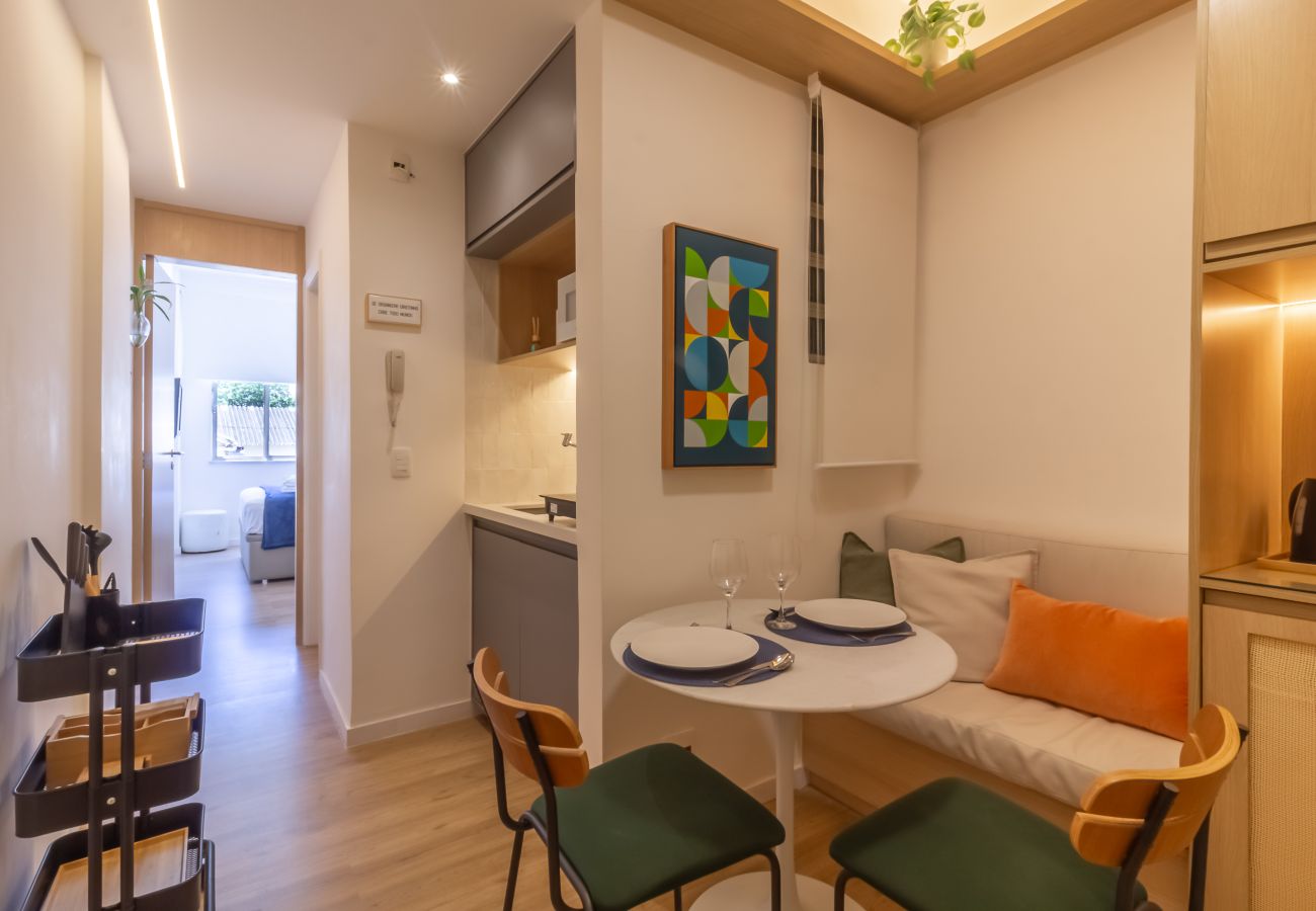 Studio a Rio de Janeiro - Aconchegante a Poucos Minutos da Lagoa | VLP412