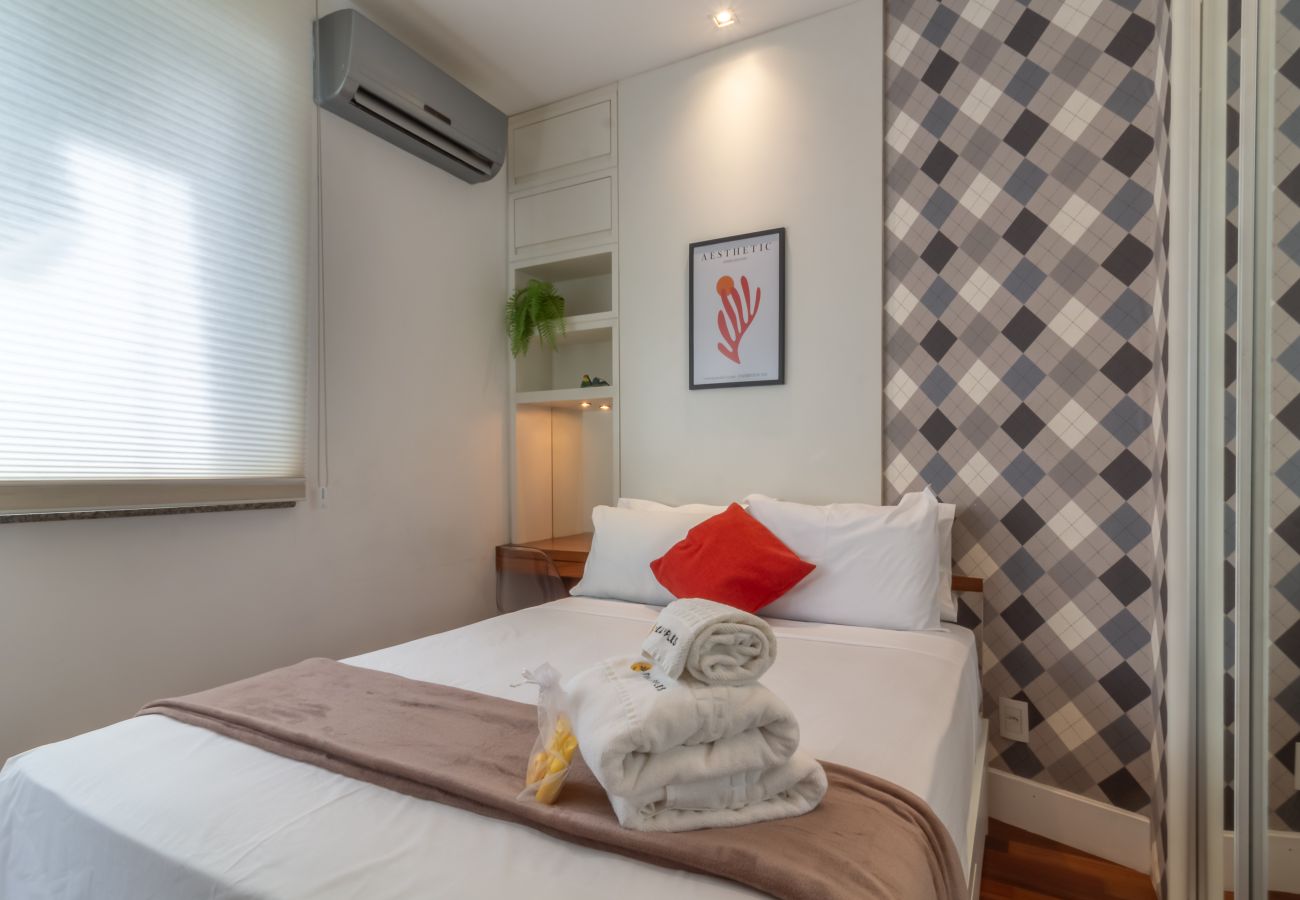 Appartamento a Rio de Janeiro - Design Moderno entre Ipanema e Copacabana | BC405