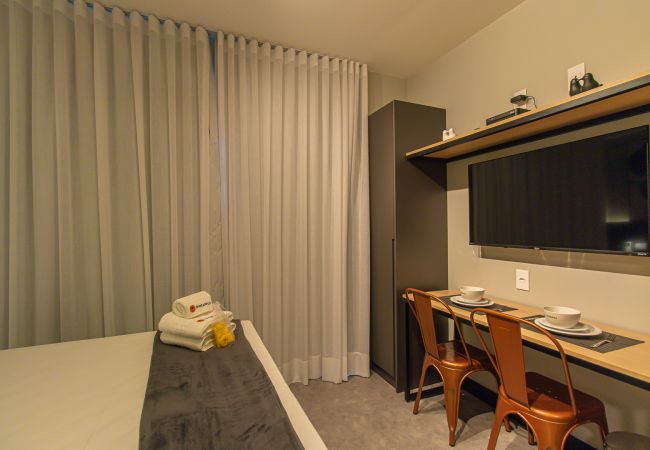 Studio a São Paulo - Refúgio Moderno Próximo ao Allianz Parque | SP-P1604A Studio a São Paulo - Refúgio Moderno Próximo ao Allianz Parque | SP-P1604A