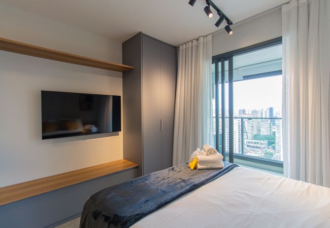 Studio a São Paulo - Poucos Passos do Allianz Parque | SP-P1611A Studio a São Paulo - Poucos Passos do Allianz Parque | SP-P1611A