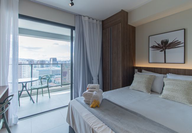 Studio a São Paulo - Refúgio Moderno Próximo ao Allianz Parque | SP-P1909A Studio a São Paulo - Refúgio Moderno Próximo ao Allianz Parque | SP-P1909A
