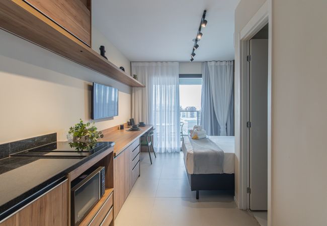Studio a São Paulo - Refúgio Moderno Próximo ao Allianz Parque | SP-P1909A Studio a São Paulo - Refúgio Moderno Próximo ao Allianz Parque | SP-P1909A