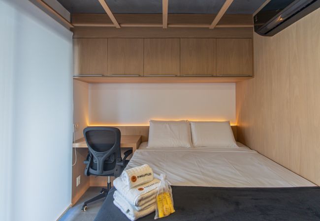 Studio a São Paulo - Estilo e Conforto Próximo ao Allianz Parque | SP-P1208B Studio a São Paulo - Estilo e Conforto Próximo ao Allianz Parque | SP-P1208B