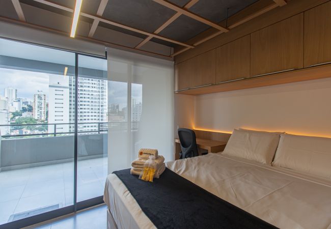 Studio a São Paulo - Estilo e Conforto Próximo ao Allianz Parque | SP-P1208B Studio a São Paulo - Estilo e Conforto Próximo ao Allianz Parque | SP-P1208B