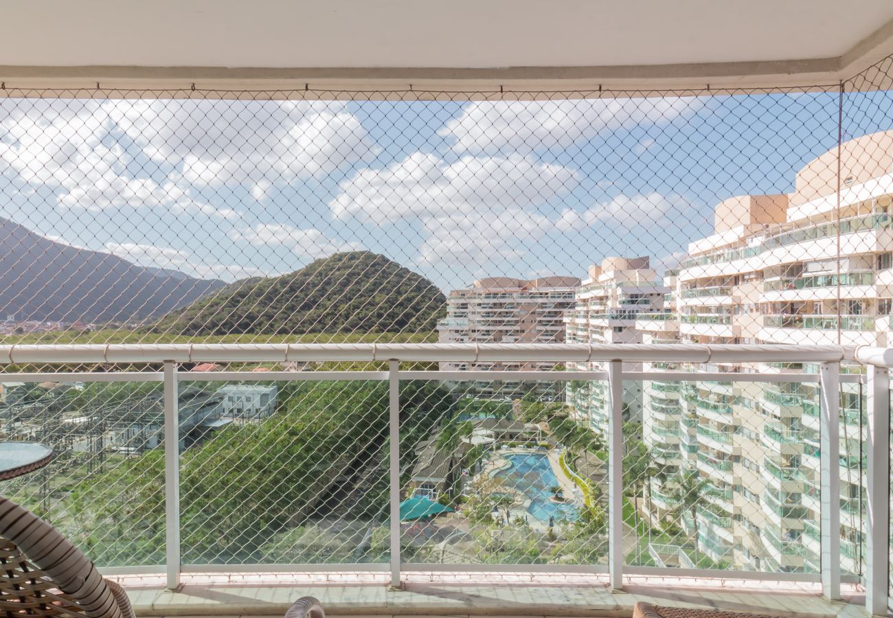 Appartamento a Rio de Janeiro - Apartamento com varanda no Recreio | SA907