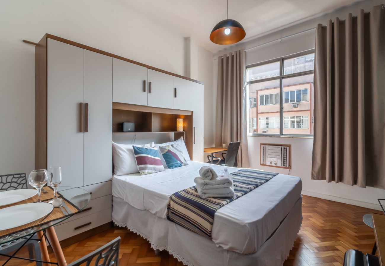 Studio a Rio de Janeiro - 5min da praia de Copacabana | BR902