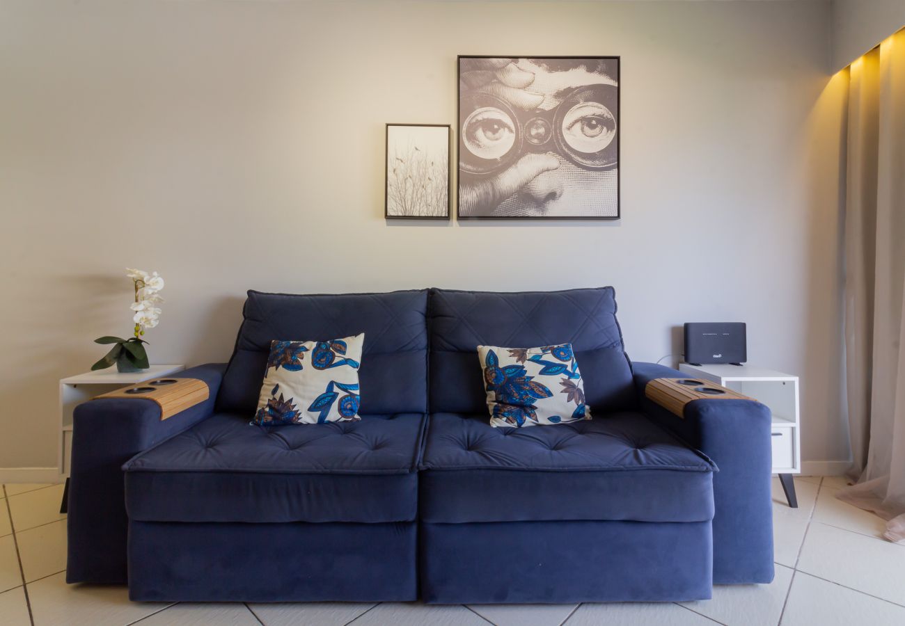 Appartamento a Rio de Janeiro - Apartamento em Botafogo com varanda | GSV301