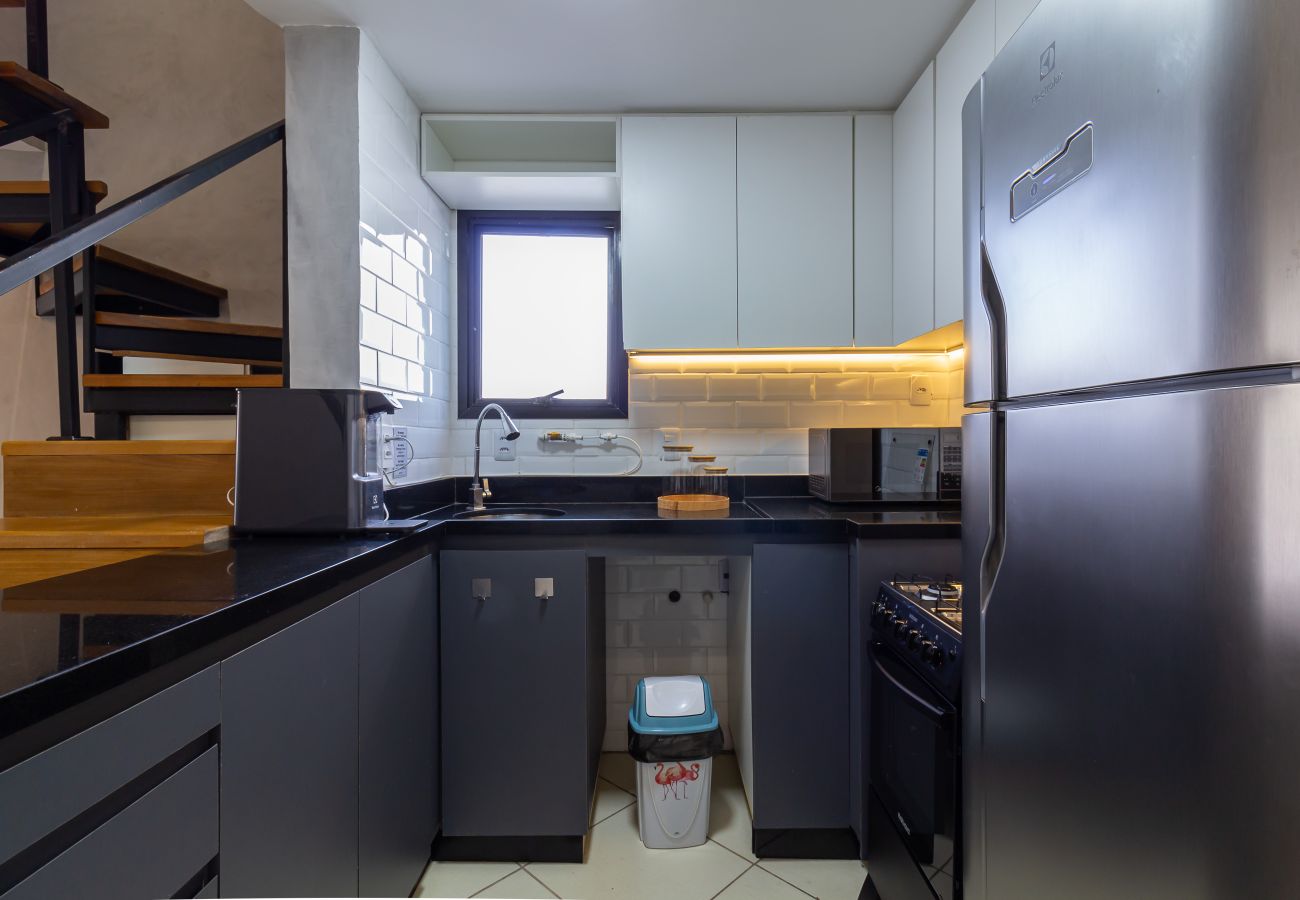 Appartamento a Rio de Janeiro - Apartamento em Botafogo com varanda | GSV301