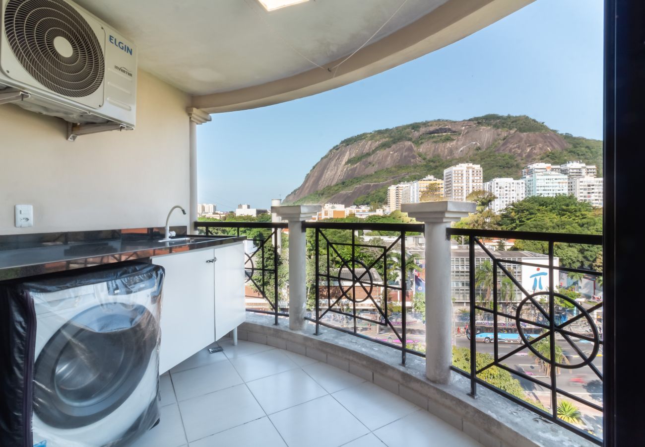 Appartamento a Rio de Janeiro - Apartamento em Botafogo com varanda | GSV301