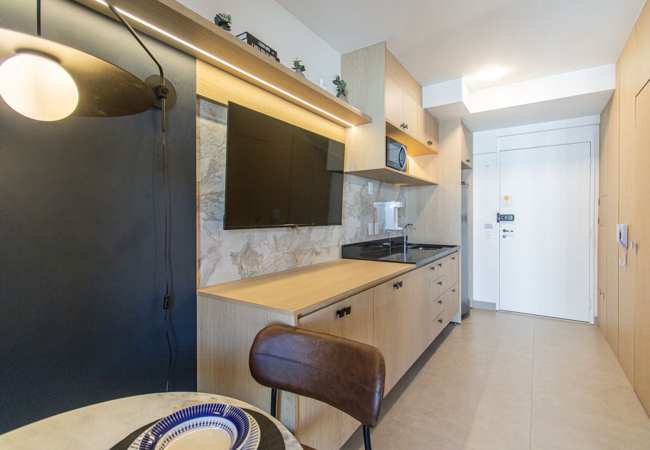 Studio a São Paulo - Aconchegante Próximo ao Allianz Parque | SP-P1702B