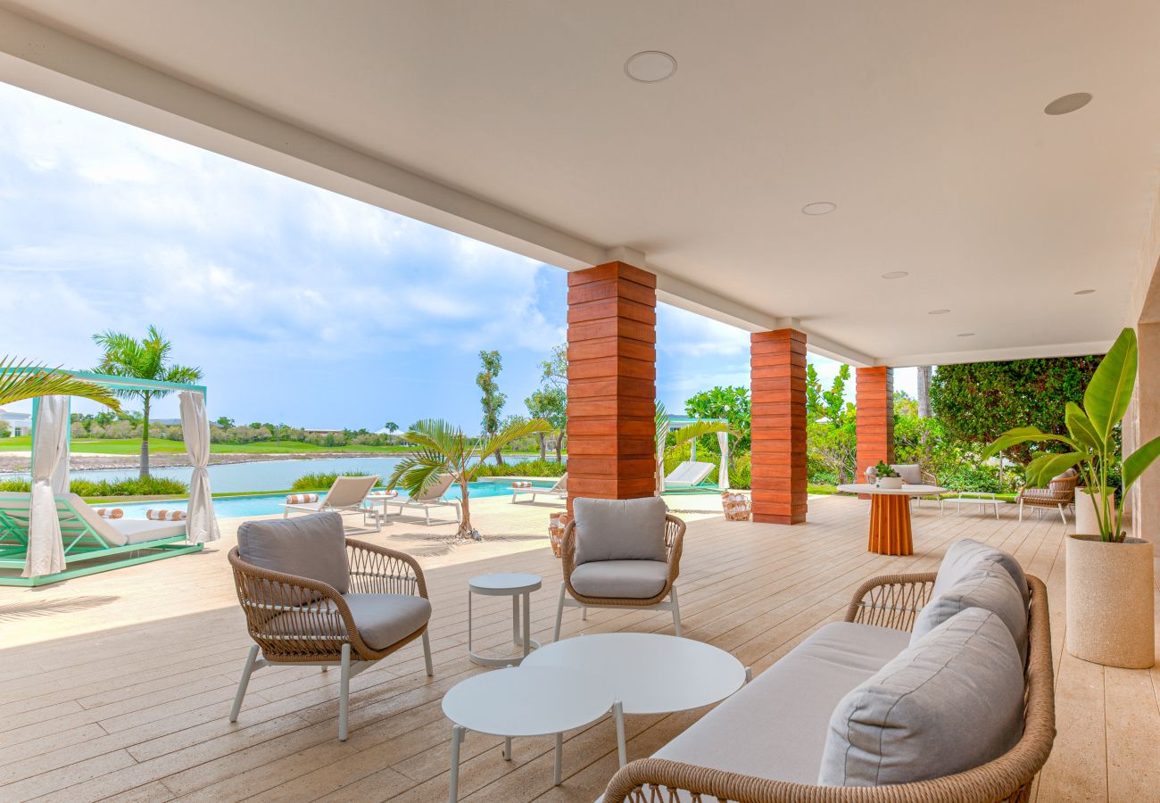 Villa a Punta Cana - Villa Hacienda A39 - Lakefront With Golf View 