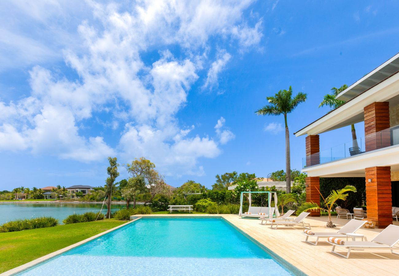 Villa a Punta Cana - Villa Hacienda A39 - Lakefront With Golf View 