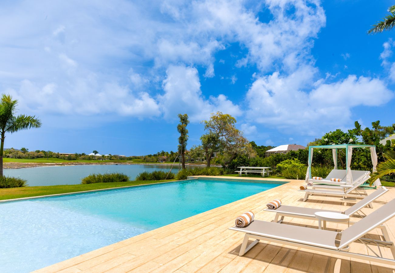 Villa a Punta Cana - Villa Hacienda A39 - Lakefront With Golf View 