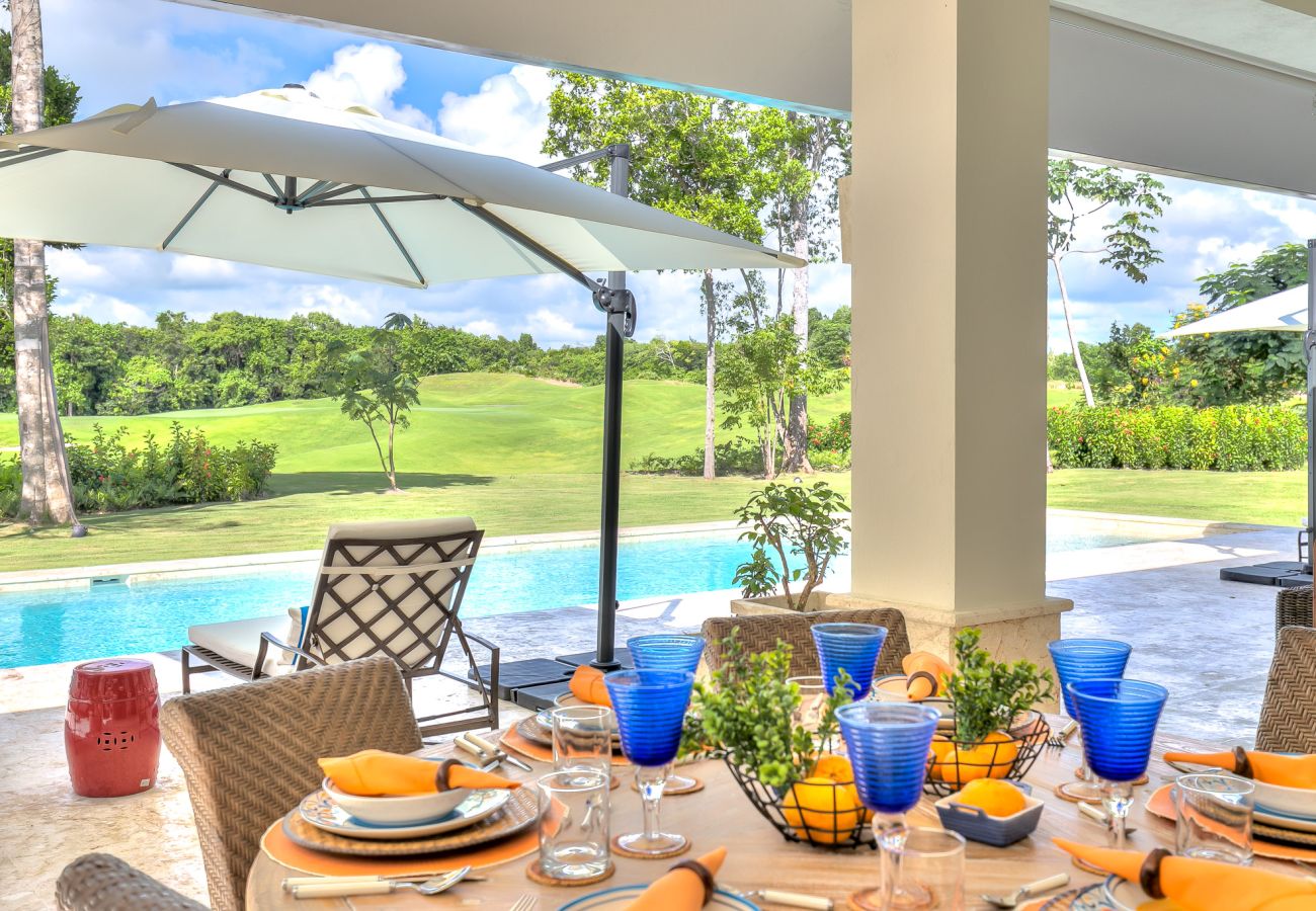 Villa a Punta Cana - Villa Hacienda A18 - Cheerful and Bright Golf View 
