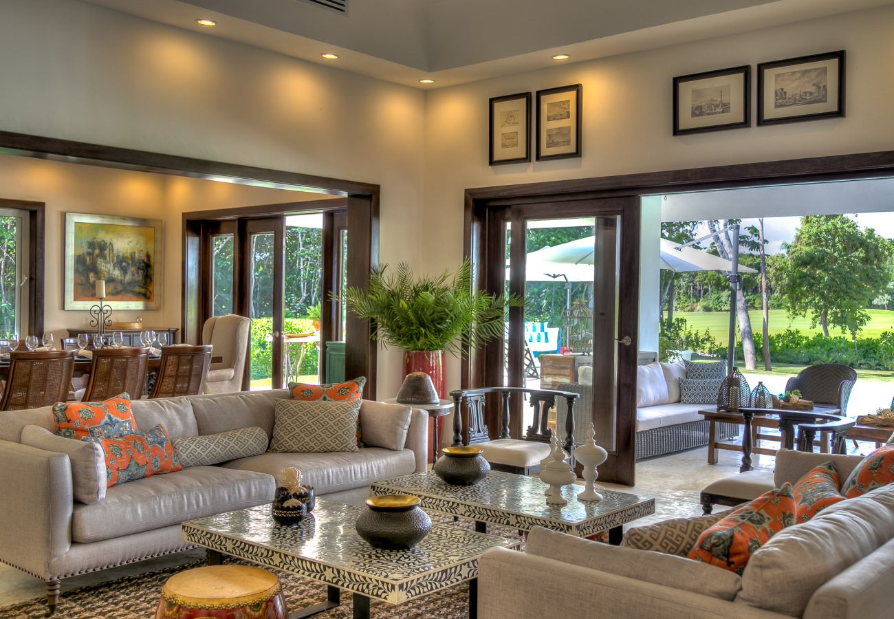 Villa a Punta Cana - Villa Hacienda A18 - Cheerful and Bright Golf View 