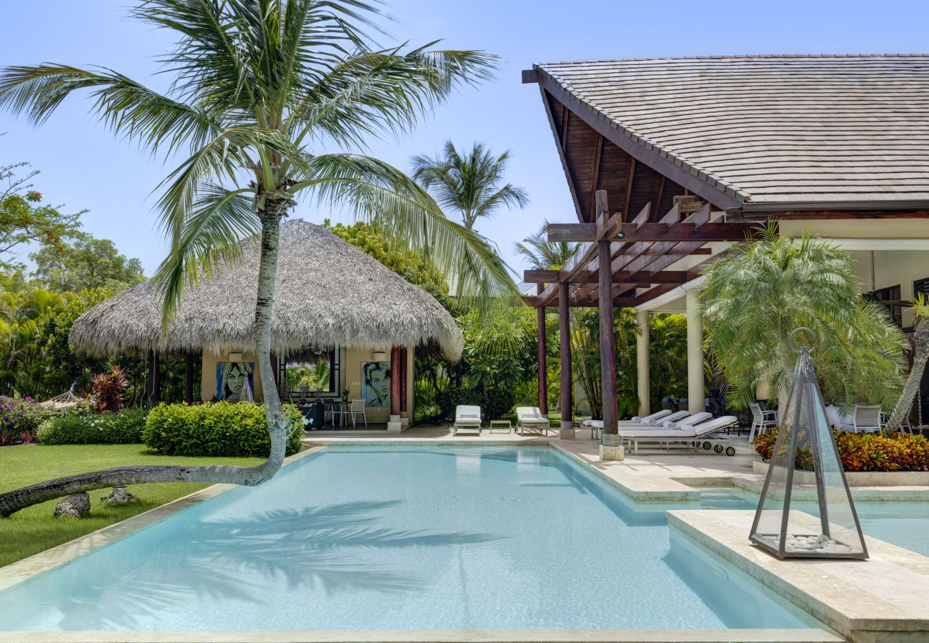 Villa a Punta Cana - Villa Caballet - A tropical Oasis With Golf Course Views 