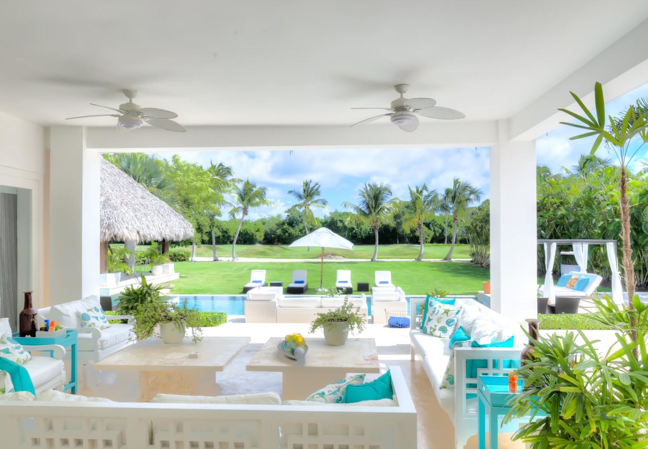 Villa a Punta Cana - Villa Good Vibes - Golf & Partial Ocean View 