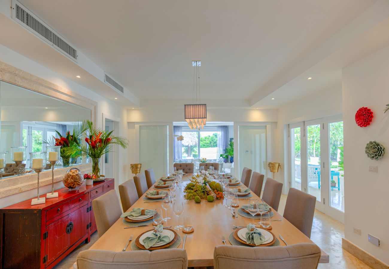 Villa a Punta Cana - Villa Good Vibes - Golf & Partial Ocean View 