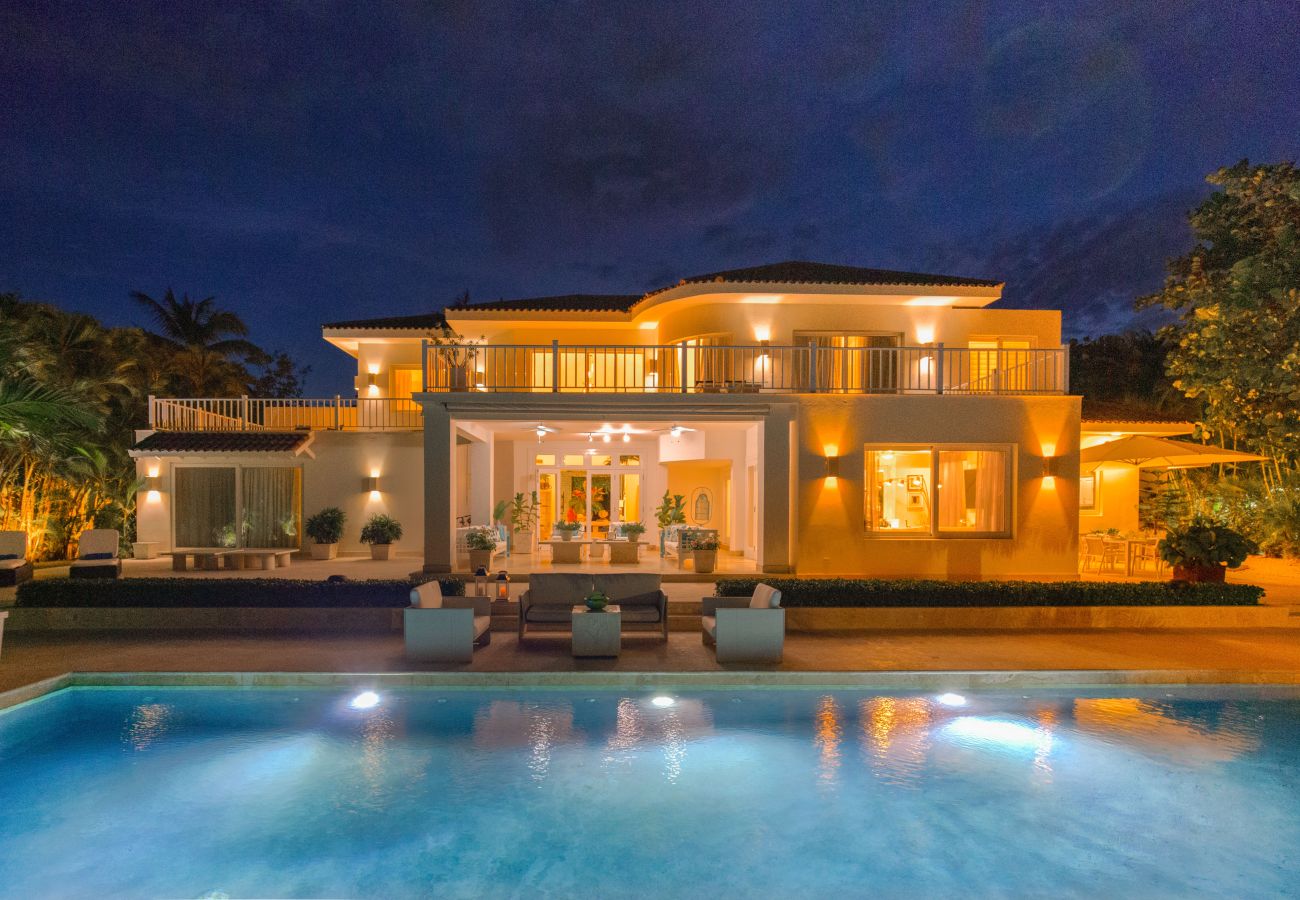 Villa a Punta Cana - Villa Good Vibes - Golf & Partial Ocean View 