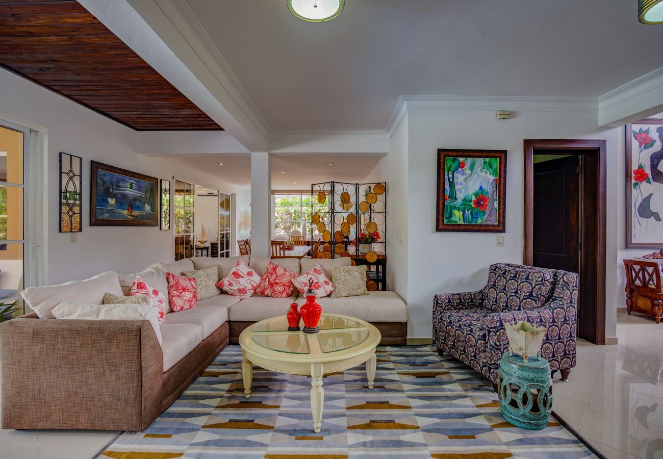 Villa a Punta Cana - Tortuga C33 - Exquisite Folf View Villa 